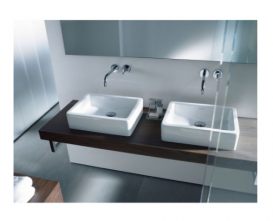 Раковина для ванної накладна Duravit колекція Vero 60х38х15 біла 0455600000