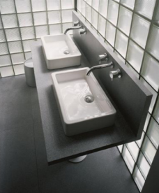 Раковина для ванної накладна Duravit колекція Vero 60х38х15 біла 0455600000