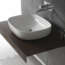 Раковина для ванної накладна Galassia колекція Dream біла 7300