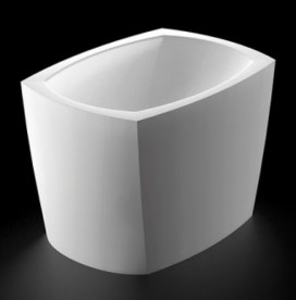 Раковина для ванной Marmorin Isar I 45,7х33 см литой камень белый P 597 040 020 010