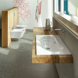 Раковина для ванної накладна Catalano Impronta 83х48 кераміка колір білий 183IM00