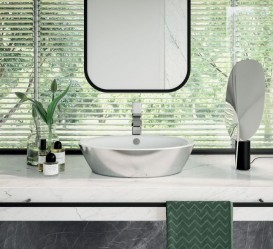 Раковина для ванной накладная Catalano Gold & Silver 60х42 керамика цвет белый/серебро 160VLNBA