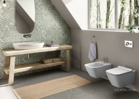 Раковина для ванной накладная Catalano Green Lux 60х40 керамическая цвет белый 160APGRLX00