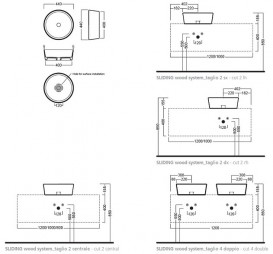 Раковина для ванної накладна HAPPY HOUR SLIM_Alchemy FOREST 440x440 A0Y1VG46