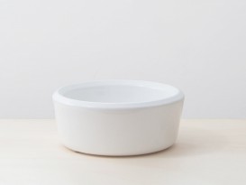 Раковина для ванної накладна Hatria Pencil 40.5x40.5 см санфарфор білий Y1GE01