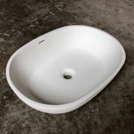 Раковина для ванной накладная IStone Moira белый матовый WD38388