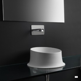 Раковина для ванної накладна Kerasan Ciotola C5 ø46 см біла 430501