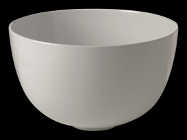 Раковина для ванной накладная Kerasan Ciotola C1 ø46 см санфарфор белый матовый 430130