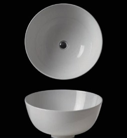 Раковина для ванної накладна Kerasan Ciotola C4 ø46 см санфарфор біла 430401