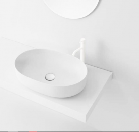 Раковина для ванної накладна Kerasan Nolita 60x40 санфарфор біла 534301