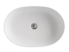 Раковина для ванної накладна Kerasan Nolita 60x40 санфарфор білий матовий 534330