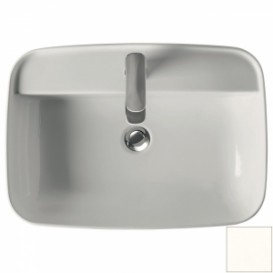 Раковина для ванной накладная Kerasan Tribeca 60х43 санфарфор белая матовая 514230