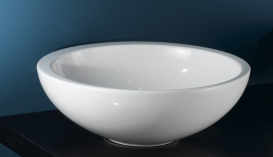 Раковина для ванної накладна AeT колекція Spot коричнева L244T0R0V0 107