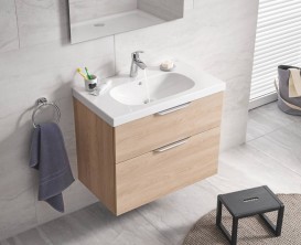 Раковина для ванної накладна на стільницю Grohe Euro Ceramic 80 альпін-білий 3958400H