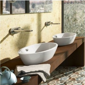 Раковина для ванной накладная овальная Catalano Velis 70х42 керамика цвет белый 170APVL00