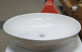 Раковина для ванної накладна Volle 62х42 см кераміка білий 13-01-636