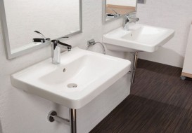 Раковина для ванной подвесая Jika Cubito 55 см керамика белый H8104220001041