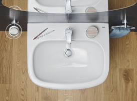 Раковина для ванної підвісна Grohe Euro Ceramic 55 альпін-білий 39336000