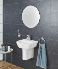 Раковина для ванної підвісна Grohe Euro Ceramic 45 см альпін-білий 39324000