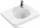 Раковина для ванної підвісна Villeroy & Boch колекція Joyce біла 41056301