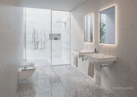 Раковина для ванної підвісна Catalano New Zero 60х50 керамічна колір білий матовий 160ZPBM