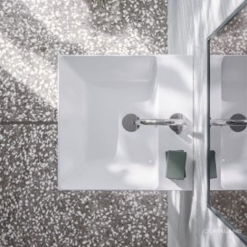 Раковина для ванної підвісна Catalano New Zero 50х50 керамічна колір білий глянцевий 150ZP00