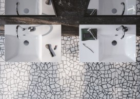 Раковина для ванної підвісна Catalano New Zero 75х50 керамічна чаша справа колір білий 175DZEUP00