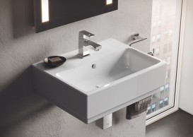 Раковина для ванной подвесная Grohe Cube Ceramic 45 см альпин-белый 3948300H