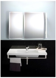 Раковина для ванной подвесная GSI Norm 100 белая 8623 1 11