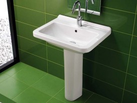 Раковина для ванной подвесная Hatria Erika Pro 65х45 см белый YXBE01