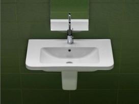 Раковина для ванної підвісна Hatria Erika Pro 80х45 см білий YXGM01