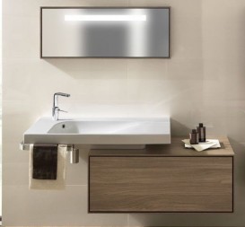 Раковина для ванної підвісна Hatria Grandangolo 130х50 см з отвором під змішувач білий YXF401