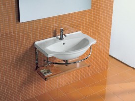 Раковина для ванної підвісна Hatria Sophie 49.5х75 см санфарфор білий Y0FG01