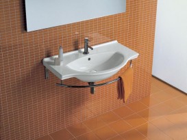 Раковина для ванной подвесная Hatria Sophie 50х95 см санфарфор белый Y0HC01