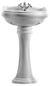 Раковина для ванной подвесная Kerasan Retro белая 104501