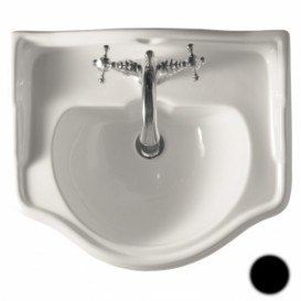 Раковина для ванної підвісна Kerasan Retro чорна 104504