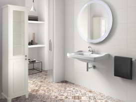 Раковина для ванной подвесная Roca Carmen 80х50 с отверстием под смеситель керамика белая A3270A0000