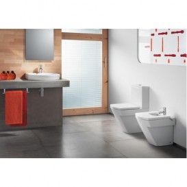 Раковина для ванної підвісна Roca Hall 75х49.5 з одним отвором під змішувач кераміка біла A32762G000