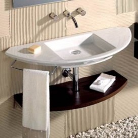 Раковина для ванної підвісна Roca Mohave 110х43 см кераміка біла A327879000