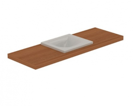 Раковина для ванної прямокутна Kerasan Bentley вбудована 55х36 см біла 394001