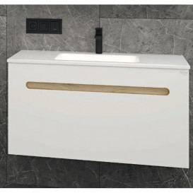 Раковина для ванной Radaway Della 100 100,1х45,1 см искусственный камень белый U121100-01-01