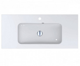 Раковина для ванної Radaway Della 100 100,1х45,1 см штучний камінь білий U121100-01-01