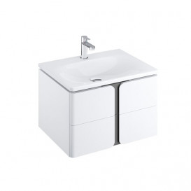 Раковина для ванної кімнати Ravak Balance 80х46,5 см кераміка білий XJX01280000