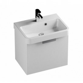 Раковина для ванної Ravak Be Happy II 550 з отвором штучний мармур біла XJA01155000