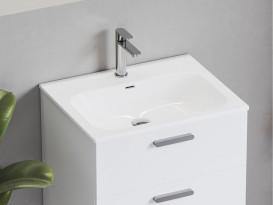 Раковина для ванной Ravak Chrome Slim 70,5х49 см керамика белый XJX01170002