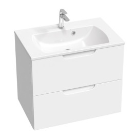 Раковина для ванной Ravak Classic Slim 70х45 см литой мрамор белый XJX01170001