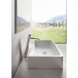 Раковина для ванної Ravak Formy 02 500 D без переливу штучний мармур біла XJM01250000