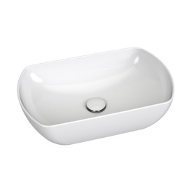 Раковина для ванної кімнати Ravak Uni 500 O Slim кераміка білий GPX2240601