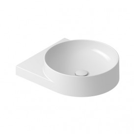 Раковина для ванной Ravak Yard 400 40,5х50 см без отверстия под смеситель керамика белый XJX01040000
