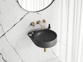 Раковина для ванной Ravak Yard 400 40,5х50 см керамика антрацит XJX03040000